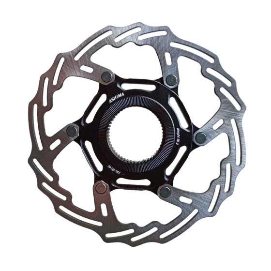 Ashima ARO-18C Disco Freno 140 mm Center Lock Spider in Allumino